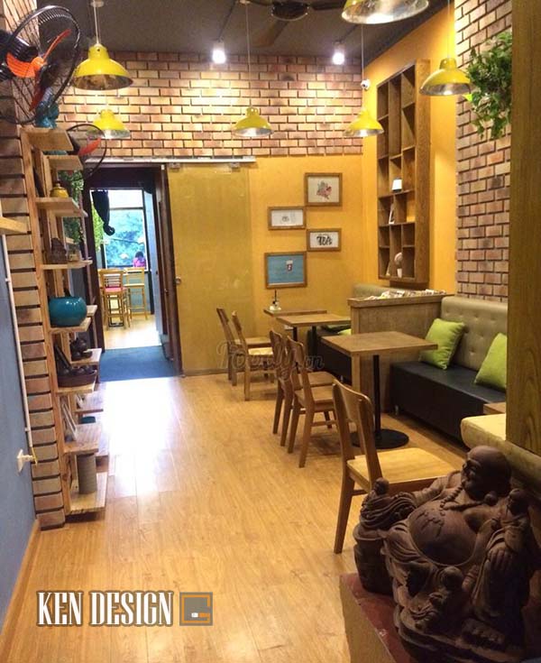 Thiết kế quán trà sữa dingtea